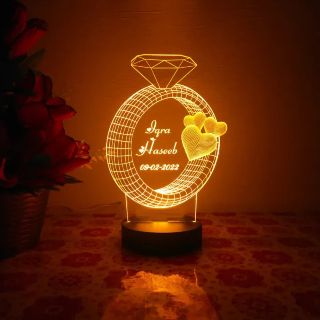 Customize 3D LED Acrylic Lamp