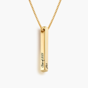 Customized Bar Necklace