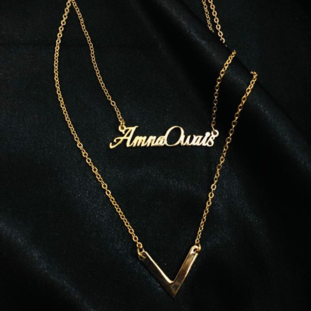 Customize Double Chain Necklace